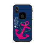 Drop Anchor LifeProof iPhone X fre Case Skin