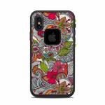 Doodles Color LifeProof iPhone X fre Case Skin