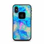 Electrify Ice Blue LifeProof iPhone X fre Case Skin