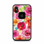 Floral Pop LifeProof iPhone X fre Case Skin
