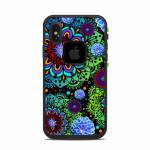 Funky Floratopia LifeProof iPhone X fre Case Skin