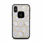 Honey Marble LifeProof iPhone X fre Case Skin