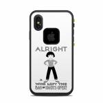 Bag of Idiots LifeProof iPhone X fre Case Skin