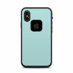 Solid State Mint LifeProof iPhone X fre Case Skin