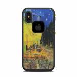 Cafe Terrace At Night LifeProof iPhone X fre Case Skin