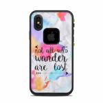 Wander LifeProof iPhone X fre Case Skin