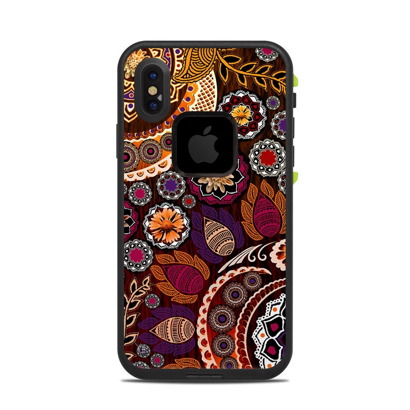 Autumn Mehndi Lifeproof Iphone X Fre Case Skin Istyles 5091