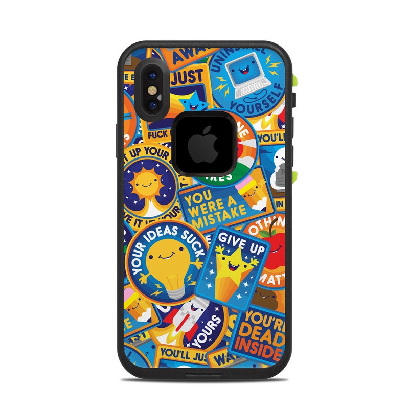 Eff Right Off Lifeproof Iphone X Fre Case Skin Istyles 1721