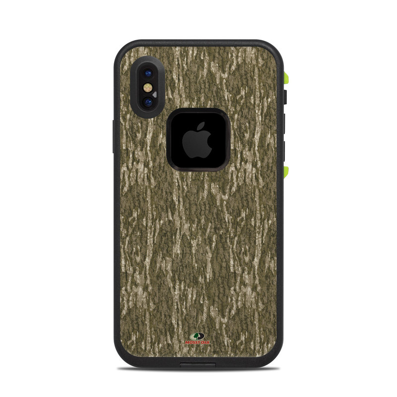 LifeProof iPhone X fre Case Skin design of Grass, Brown, Grass family, Plant, Soil, with black, red, gray colors