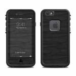 Black Woodgrain LifeProof iPhone 6s fre Case Skin