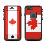 Canadian Flag LifeProof iPhone 6s fre Case Skin