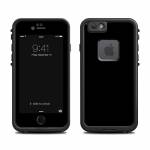 Solid State Black LifeProof iPhone 6s fre Case Skin