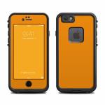 Solid State Orange LifeProof iPhone 6s fre Case Skin