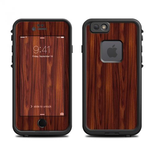Dark Rosewood LifeProof iPhone 6s fre Case Skin