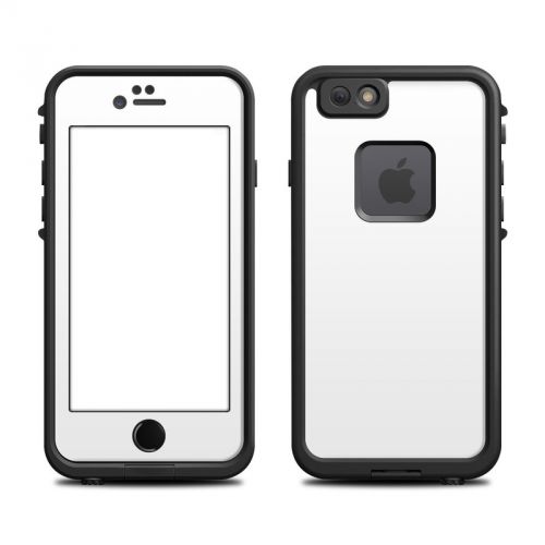 Solid State White LifeProof iPhone 6s fre Case Skin