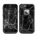 Black Marble LifeProof iPhone 6s Plus fre Case Skin
