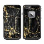 Black Gold Marble LifeProof iPhone 6s Plus fre Case Skin