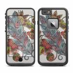 Feather Flower LifeProof iPhone 6s Plus fre Case Skin
