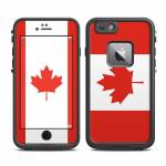 Canadian Flag LifeProof iPhone 6s Plus fre Case Skin