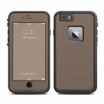 Solid State Flat Dark Earth LifeProof iPhone 6s Plus fre Case Skin