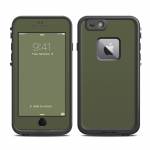 Solid State Olive Drab LifeProof iPhone 6s Plus fre Case Skin