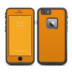 Solid State Orange LifeProof iPhone 6s Plus fre Case Skin