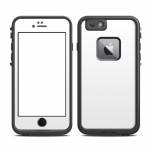 Solid State White LifeProof iPhone 6s Plus fre Case Skin