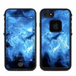 Blue Quantum Waves LifeProof iPhone 8 fre Case Skin