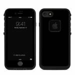 Solid State Black LifeProof iPhone 8 fre Case Skin