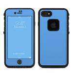 Solid State Blue LifeProof iPhone 8 fre Case Skin