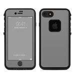 Solid State Grey LifeProof iPhone 8 fre Case Skin