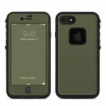 Solid State Olive Drab LifeProof iPhone 8 fre Case Skin