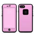 Solid State Pink LifeProof iPhone 8 fre Case Skin