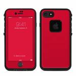 Solid State Red LifeProof iPhone 8 fre Case Skin