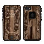 Weathered Wood LifeProof iPhone 8 fre Case Skin