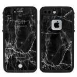 Black Marble LifeProof iPhone 8 Plus fre Case Skin