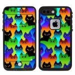 Rainbow Cats LifeProof iPhone 8 Plus fre Case Skin