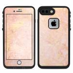 Rose Gold Marble LifeProof iPhone 8 Plus fre Case Skin