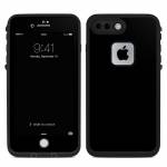 Solid State Black LifeProof iPhone 8 Plus fre Case Skin