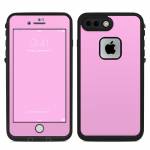 Solid State Pink LifeProof iPhone 8 Plus fre Case Skin