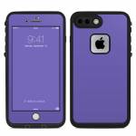 Solid State Purple LifeProof iPhone 8 Plus fre Case Skin
