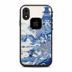 Blue Willow LifeProof iPhone XR fre Case Skin