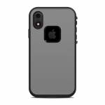 Solid State Grey LifeProof iPhone XR fre Case Skin