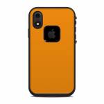 Solid State Orange LifeProof iPhone XR fre Case Skin