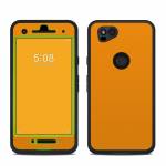 Solid State Orange LifeProof Pixel 2 fre Case Skin
