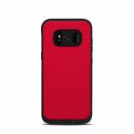 Solid State Red LifeProof Galaxy S8 fre Case Skin