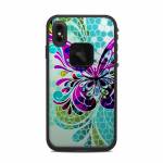 Butterfly Glass LifeProof iPhone XS Max fre Case Skin