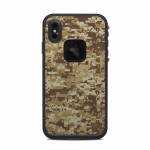 Coyote Camo LifeProof iPhone XS Max fre Case Skin