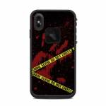 Crime Scene LifeProof iPhone XS Max fre Case Skin