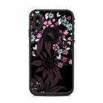 Dark Flowers LifeProof iPhone XS Max fre Case Skin
